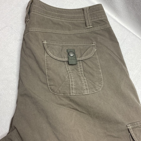 Kuhl Vintage Patina Dye khaki cargo pants size 12 - Picture 5 of 10